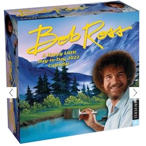 Bob Ross: A Happy Little Day-to-Day 2022 Calendar